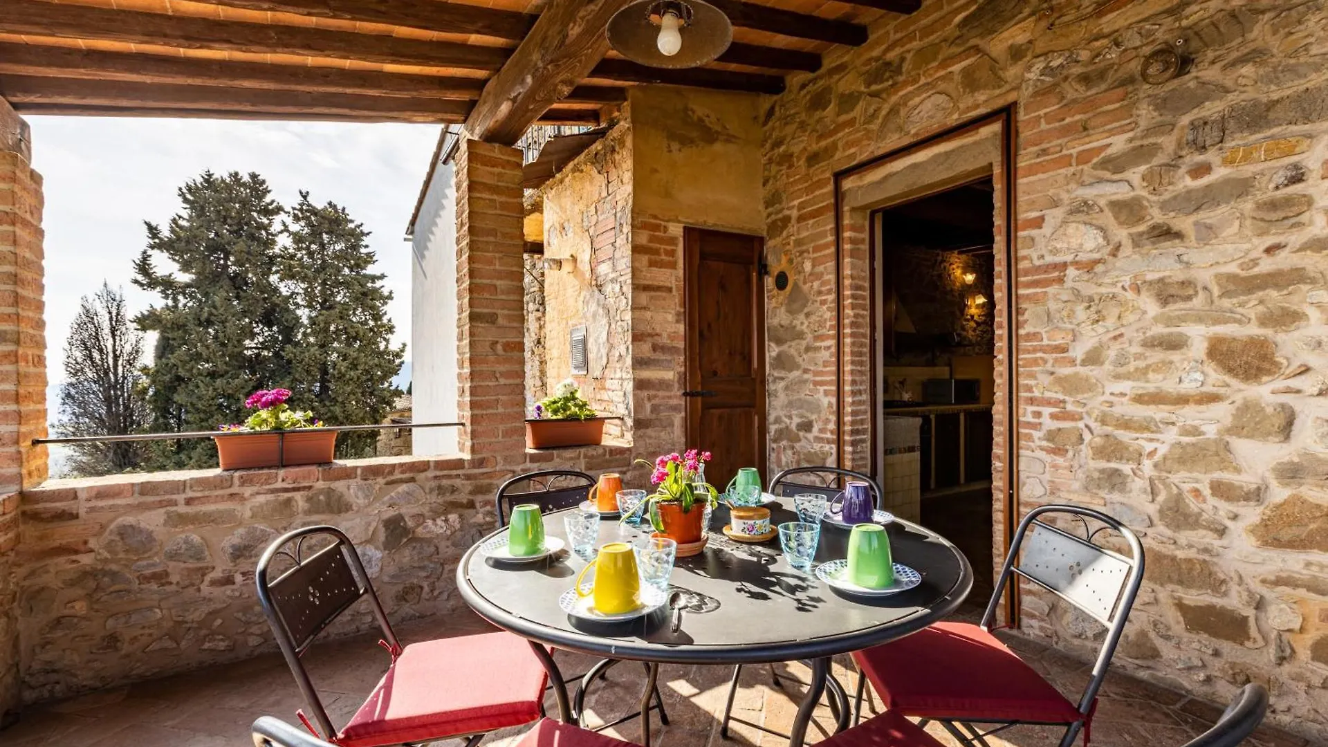 Villa La Terrazza Chianni Ferienhaus